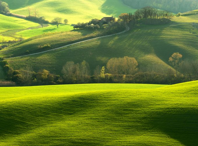 Wallpaper Tuscany, Italy, Europe, hills, green, field, 8k, Travel 447932885